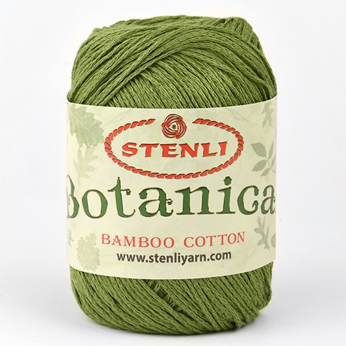 STENLI Botanical - 200 m / 100 g 2. barva: olivová, 4. číslo barvy: 14