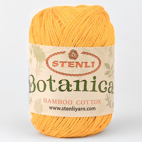 STENLI Botanical - 200 m / 100 g 2. barva: žloutková, 4. číslo barvy: 24