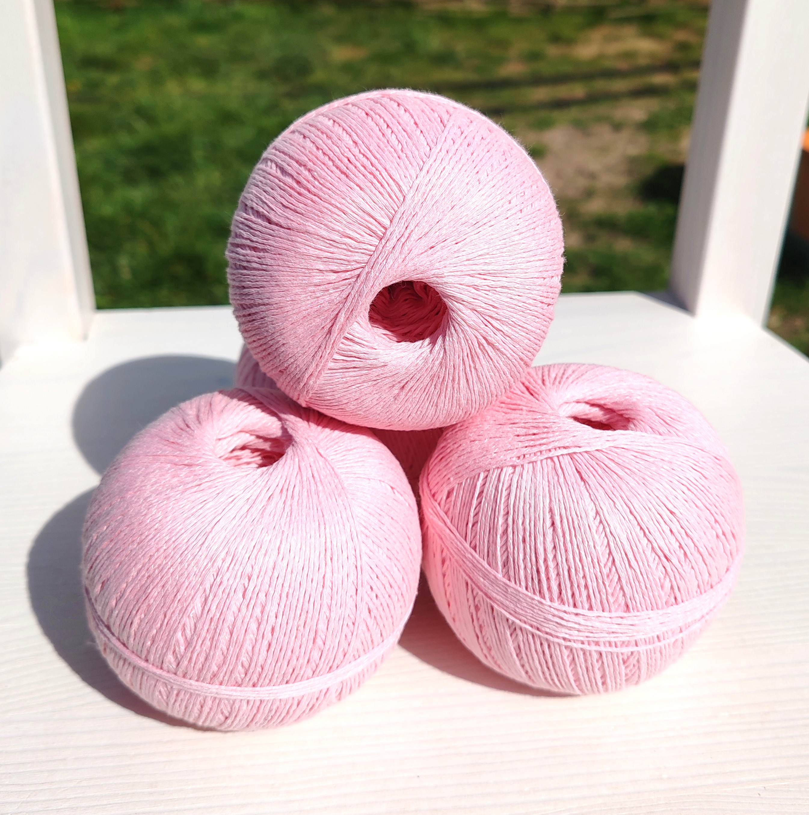 STENLI Souffle Mono Mini - 320 m / 100 g 2. barva: růžová, 4. číslo barvy: 406