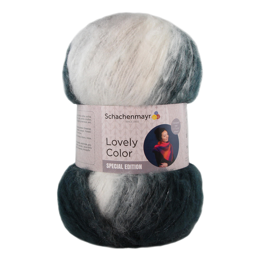 SCHACHENMAYR Lovely Color - 330 m / 150 g 2. barva: Fog, 4. číslo barvy: 85