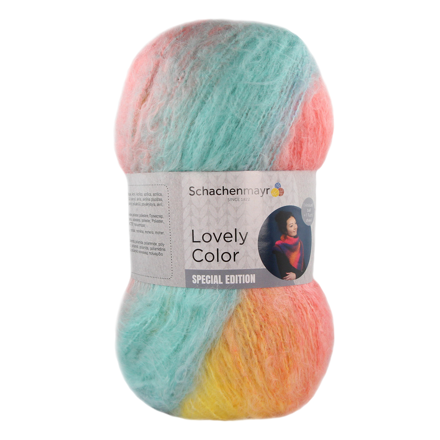 SCHACHENMAYR Lovely Color - 330 m / 150 g 2. barva: Lollipop, 4. číslo barvy: 83