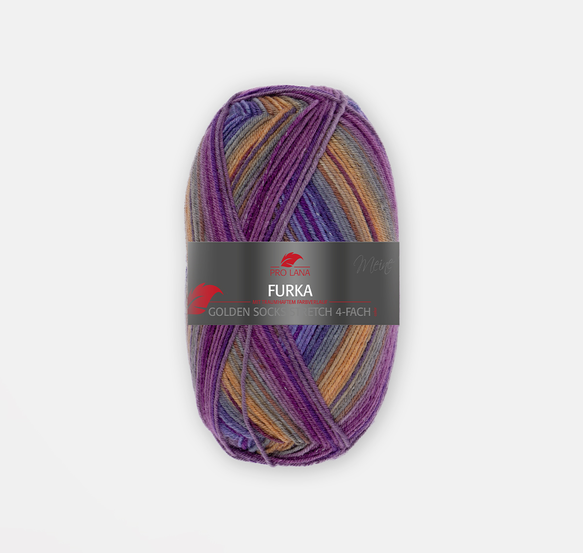 PRO LANA Golden Socks Furka Stretch 4f. - 400 m / 100 g 4. číslo barvy: 01