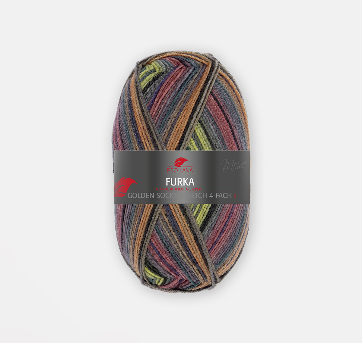 PRO LANA Golden Socks Furka Stretch 4f. - 400 m / 100 g 4. číslo barvy: 08