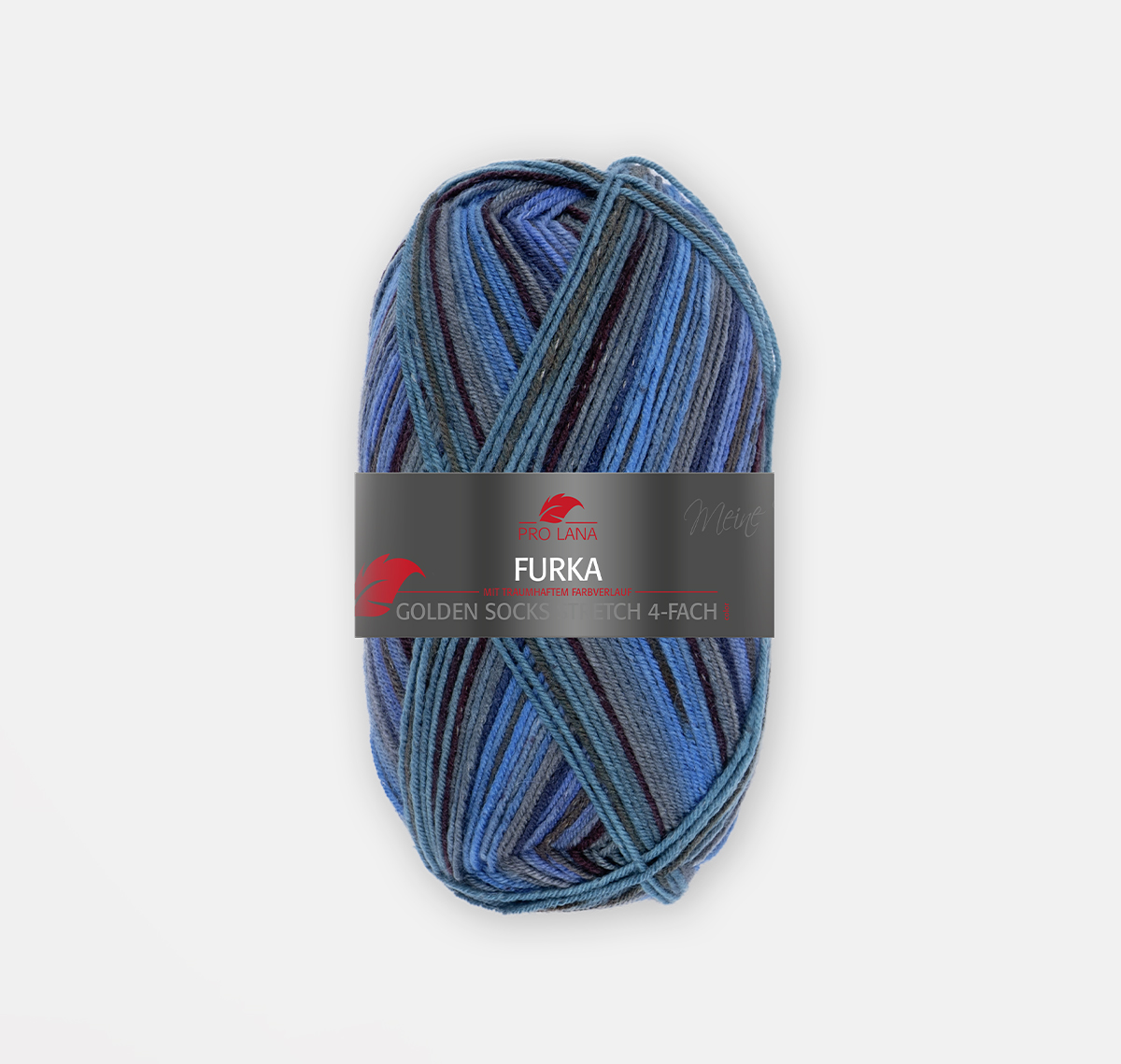PRO LANA Golden Socks Furka Stretch 4f. - 400 m / 100 g 4. číslo barvy: 09