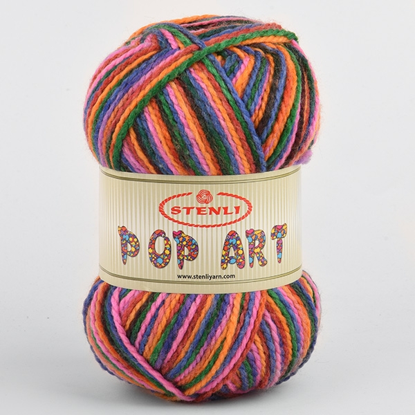 STENLI Pop Art - 200 m / 100 g 4. číslo barvy: 1104