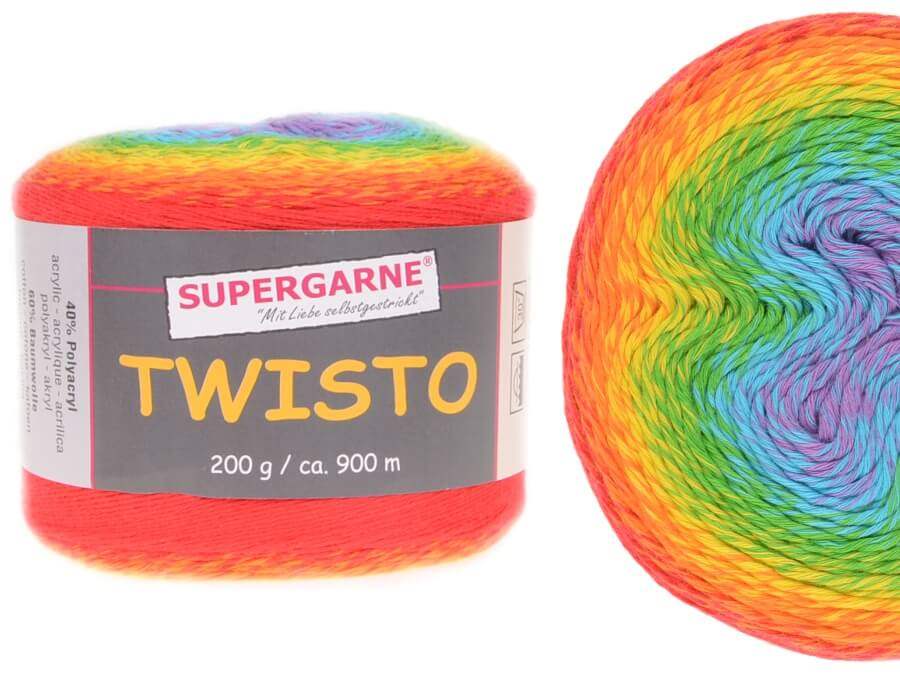 SUPERGARNE Twisto - 900 m / 200 g 4. číslo barvy: 415-10
