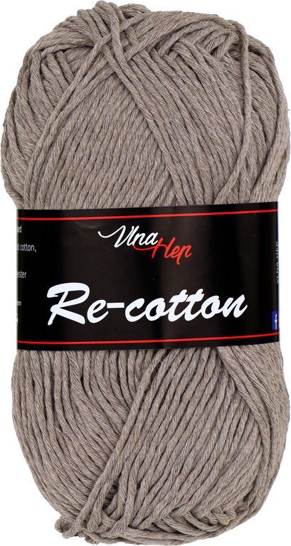 VLNA-HEP Re-cotton - 100 m / 50 g 2. barva: kakaová, 4. číslo barvy: 81338