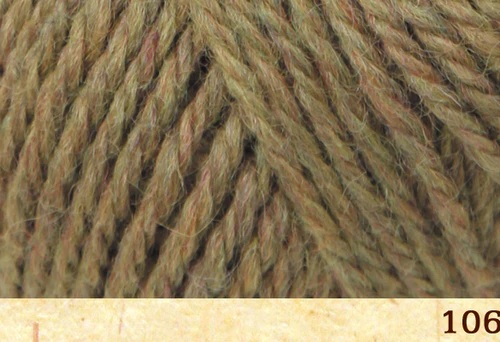 FIBRA NATURA Renew Wool - 100 m / 50 g 2. barva: olivová, 4. číslo barvy: 106