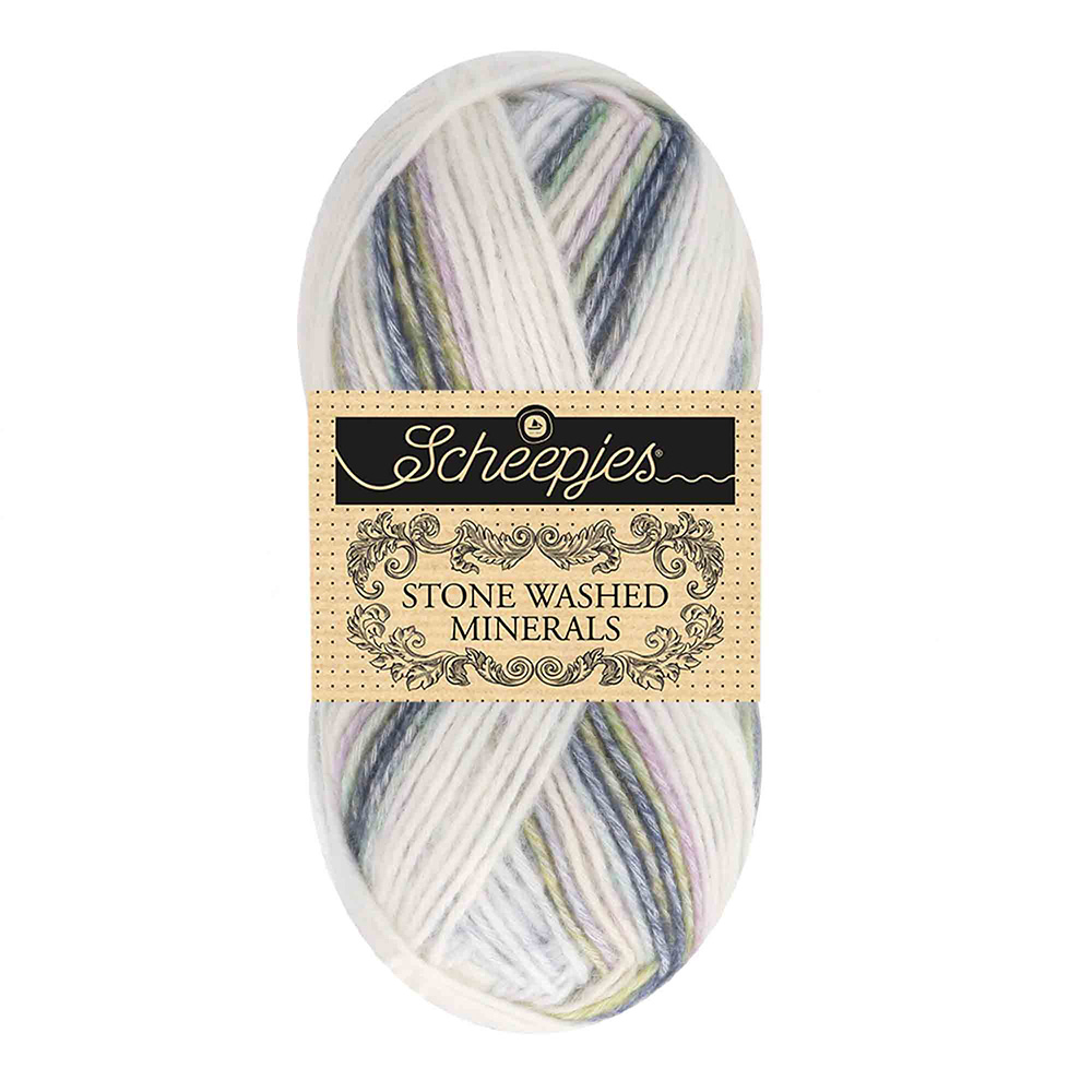 SCHEEPJES Stone Washed Minerals - 130 m / 50 g 4. číslo barvy: 920, SCHEEPJES: Ametrine Breeze