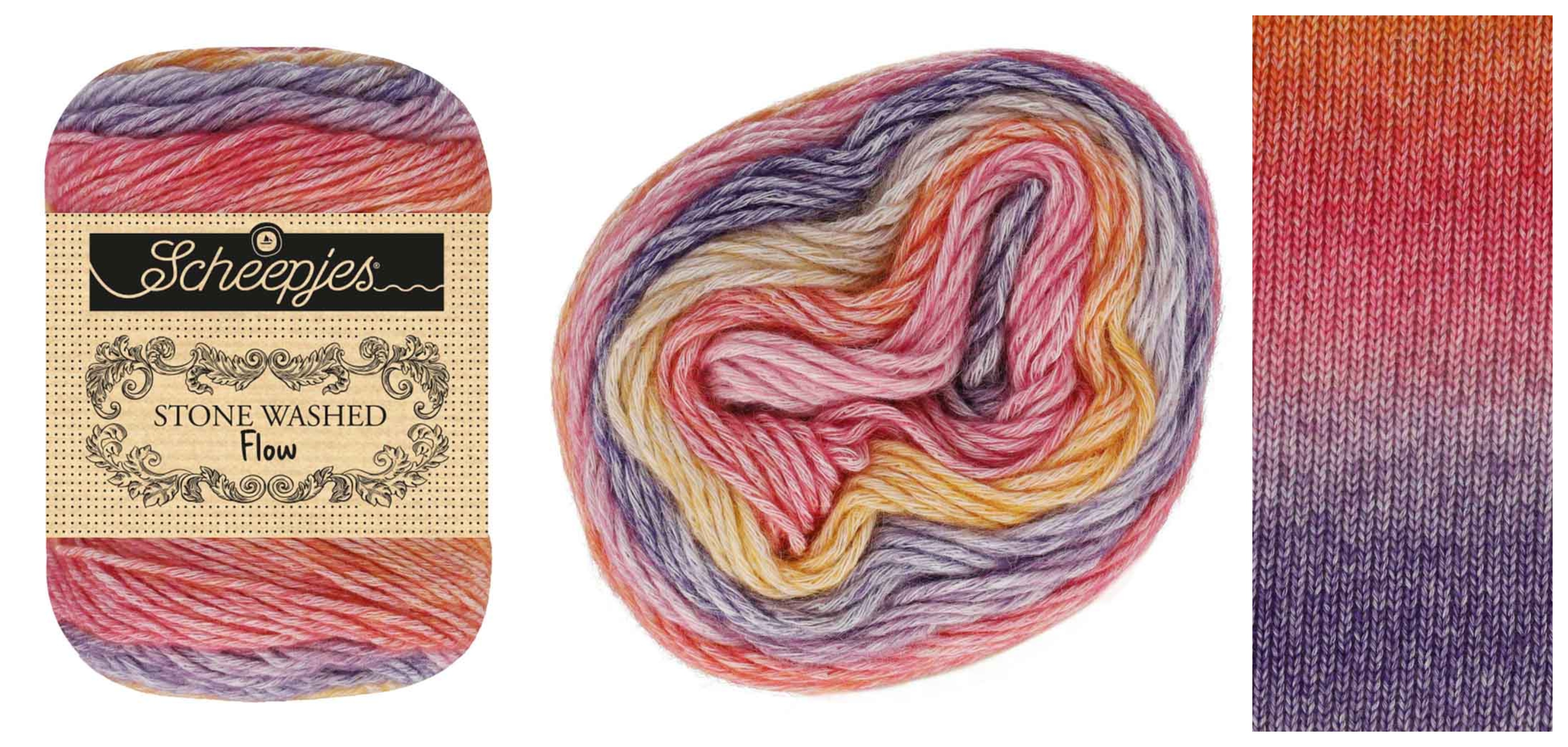 SCHEEPJES Stone Washed Flow - 156 m / 65 g 4. číslo barvy: 06, SCHEEPJES: Joy