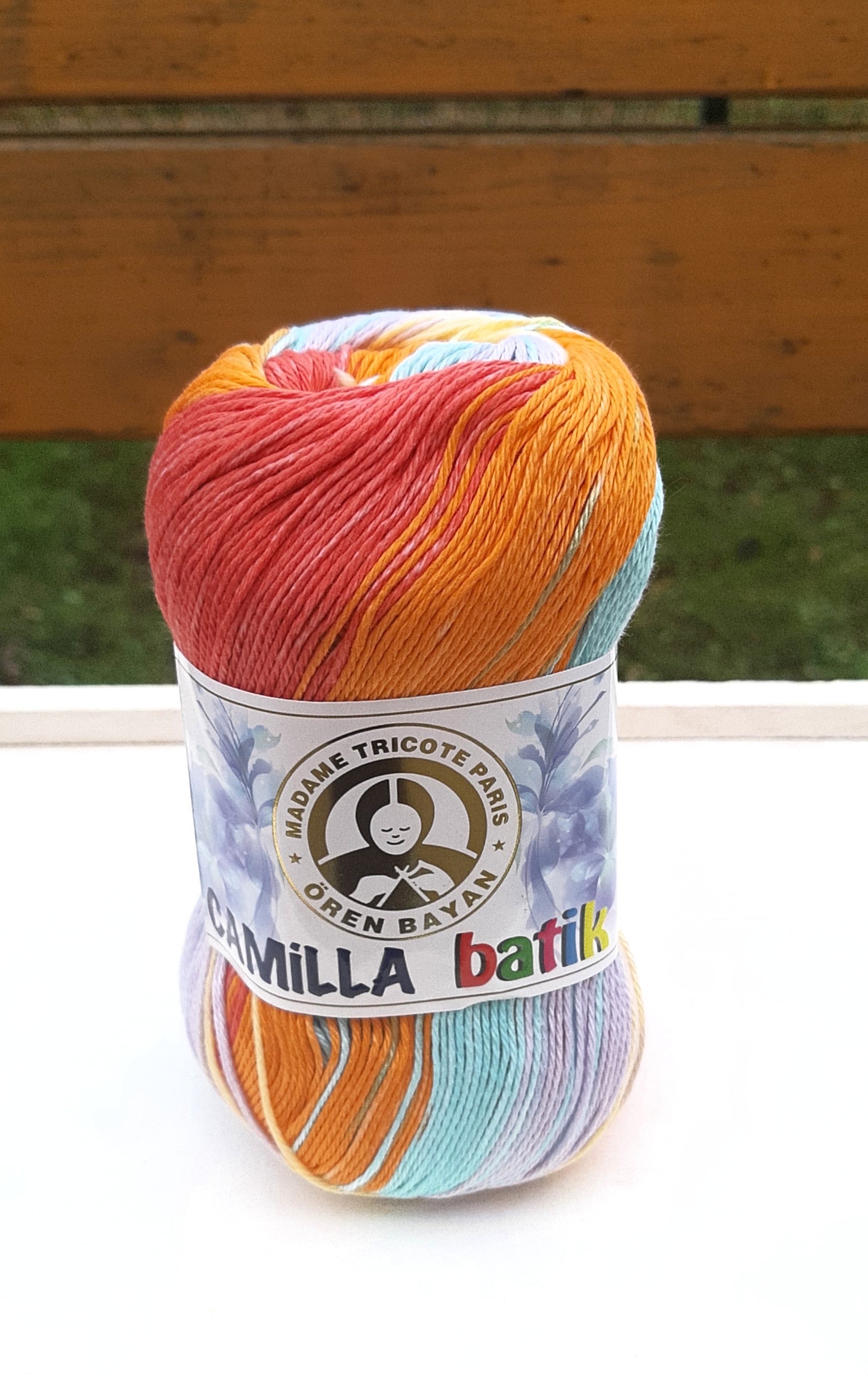 MADAME TRICOTE PARIS Camilla Batik - 260 m / 100 g 4. číslo barvy: 112