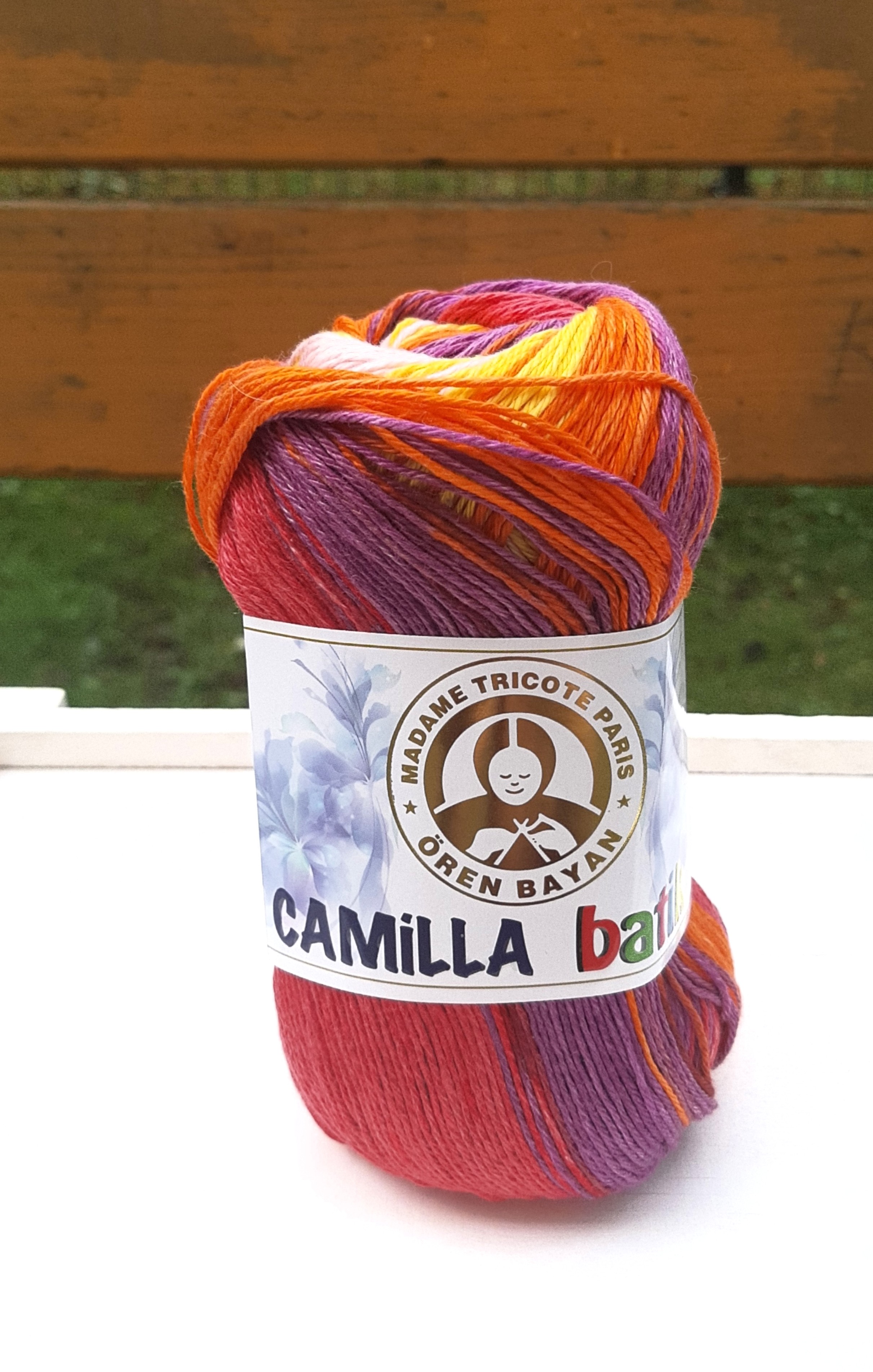 MADAME TRICOTE PARIS Camilla Batik - 260 m / 100 g 4. číslo barvy: 114