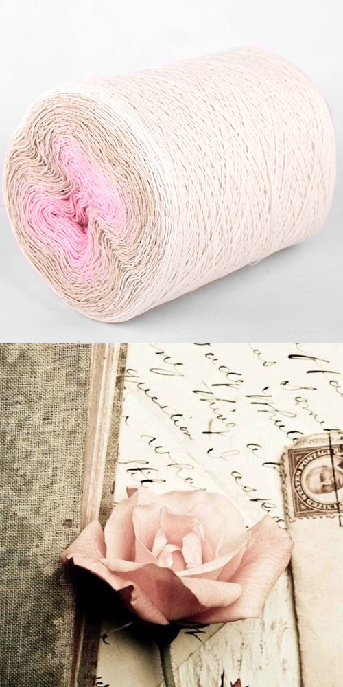 STENLI Souffle - 900 m / 280 g 4. číslo barvy: 386 - ecru, béžová, růžová