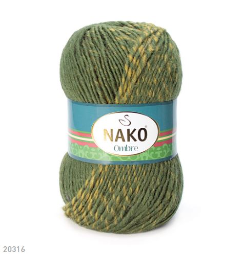 NAKO Ombre - 190 m / 100 g 4. číslo barvy: 20316