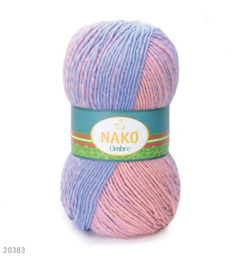 NAKO Ombre - 190 m / 100 g 4. číslo barvy: 20383
