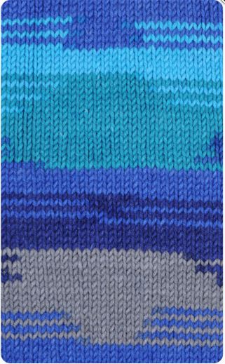 MADAME TRICOTE PARIS Tango / Tanja Batik - 120 m / 100 g 4. číslo barvy: 509