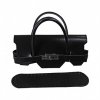 set borsa mini birkin ecopelle nero