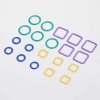 Magnetic Knitter's Necklace Kit Metal Stitch Markers 2
