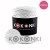 PREMIUM Sznurek bawełniany by KOKONKI 5mm rolka 100m biel