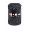 Sznurek Macrame Cotton rolka 200 m ciemny szary