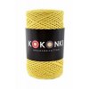 Sznurek Macrame Cotton rolka 200 m cytryna