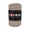 Sznurek Macrame Cotton by Kokonki rolka 200 m ciemny beż