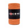 Sznurek Macrame Cotton by Kokonki rolka 200 m mandarynka