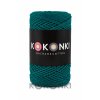 Sznurek Macrame Cotton by KOKONKI 2 mm rolka 200 m ciemny szmaragd