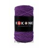 Sznurek Macrame Cotton by KOKONKI 2 mm rolka 200 m fiolet