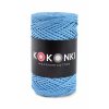 Sznurek Macrame Cotton rolka 200 m niebieski