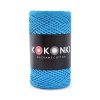 Sznurek Macrame Cotton by KOKONKI 2mm rolka 200m cyjan