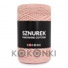 Sznurek Macrame Cotton by KOKONKI 2mm rolka 200m lososiowy roz