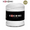 T shirt Yarn by KOKONKI biel rozmiar Large