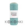 Brushed Mohair by KOKONKI jasny petrol