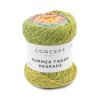 yarn wool summertweeddegrade knit cotton hemp polyester turquoise pistachio yellow rose spring summer katia 100 fhd