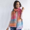 pattern knit crochet woman shawl autumn winter katia 8034 372 g