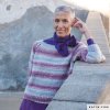 pattern knit crochet woman sweater autumn winter katia 6277 33 03 g