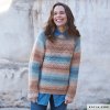 pattern knit crochet woman sweater autumn winter katia 6277 7 g