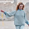 pattern knit crochet woman sweater autumn winter katia 6277 9 01 g