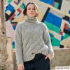 pattern knit crochet woman sweater autumn winter katia 6277 13 g