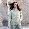 pattern knit crochet woman sweater autumn winter katia 6277 17 g