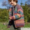 pattern knit crochet kids jacket autumn winter katia 6236 2 p