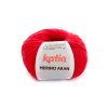 yarn wool merinoaran knit merino superwash acrylic red autumn winter katia 4 fhd