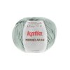 yarn wool merinoaran knit merino superwash acrylic reseda green autumn winter katia 91 fhd