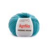 yarn wool merinoaran knit merino superwash acrylic turquoise autumn winter katia 73 fhd