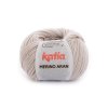 yarn wool merinoaran knit merino superwash acrylic very light beige autumn winter katia 11 fhd