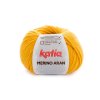 yarn wool merinoaran knit merino superwash acrylic yellow autumn winter katia 80 fhd