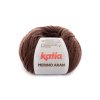 yarn wool merinoaran knit merino superwash acrylic dark brown autumn winter katia 46 fhd