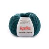 yarn wool merinoaran knit merino superwash acrylic dark turquoise autumn winter katia 44 fhd