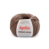 yarn wool merinoaran knit merino superwash acrylic fawn brown autumn winter katia 47 fhd